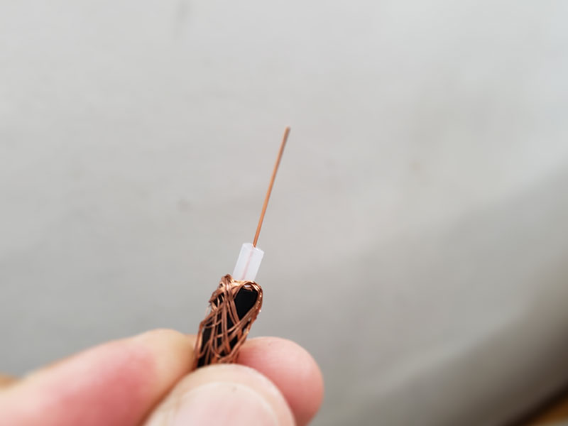 アンテナケーブルの正しい剥き方