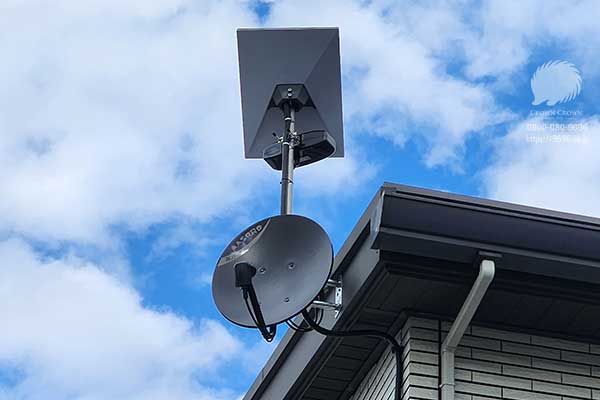 新築でスターリンク・地デジ・BSをひとまとめにした施工事例