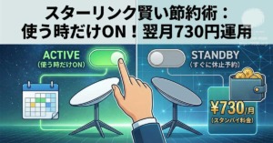 スターリンクのお得な使い方